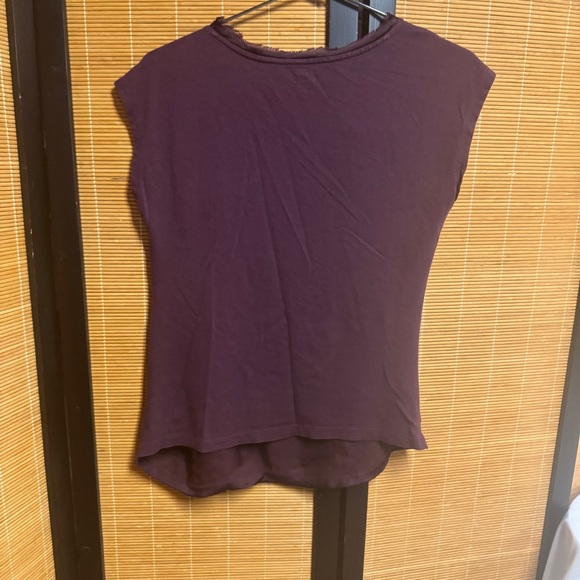 LOFT Women's Rich Plum Blouse - Picture 5 of 7